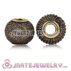 Wholesale 18mm Basketball Wives Mesh Ball Beads 