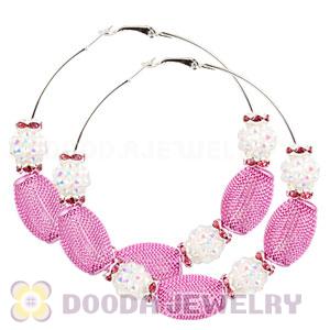 70mm Basketball Wives Hoop Earrings Wholesale