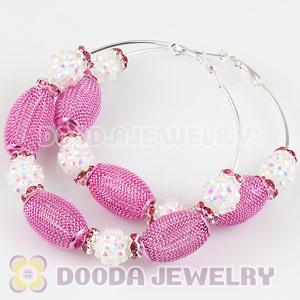 70mm Basketball Wives Hoop Earrings Wholesale