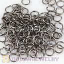 Mix 500pcs per bag 3.5mm Split Rings Gun Black For Basketball Wives Earrings
