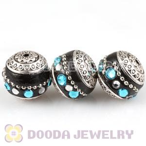 17×15mm Alloy Basketball Wives Beads For Earrings Wholesale 