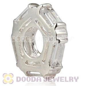 S925 Sterling Silver European Style Spacer Beads