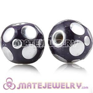 Wholesale 20×21mm ABS Basketball Wives Beads For Earrings 
