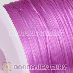 0.3mm Peach Elastic String Basketball Wives Accesories For Bracelets