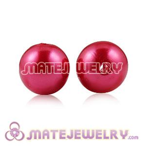 Wholesale 14mm Red Basketball Wives ABS Pearl Beads