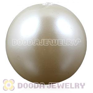 20mm Ivory Basketball Wives ABS Pearl Beads Wholesale 