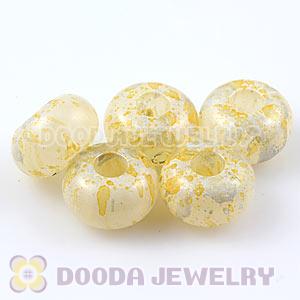 14mm Basketball Wives Acrylic Beads For European Jewelry 
