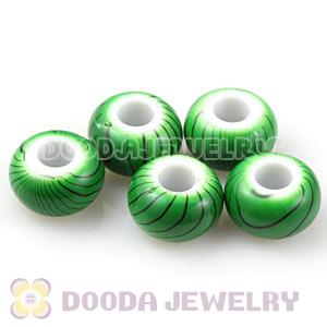 14mm Blue Basketball Wives Acrylic Beads For European Jewelry 