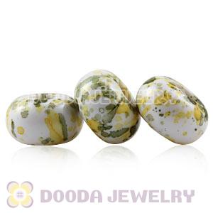 14mm Basketball Wives Acrylic Beads For European Jewelry 