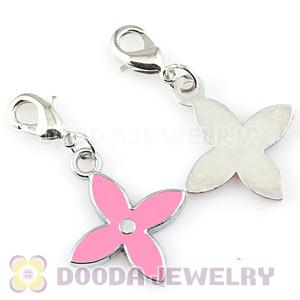 Platinum Plated Alloy European Four-Leaf Clover Jewelry Charms Wholesale 