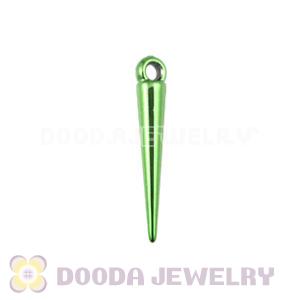 Cheap 22mm Green Basketball Wives Earring Spike Beads Wholesale 