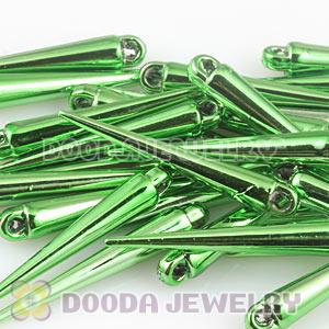 Cheap 34mm Green Basketball Wives Earring Spike Beads Wholesale 
