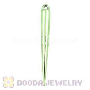 Cheap 52mm Green Basketball Wives Earring Spike Beads Wholesale 