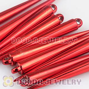 Cheap 52mm Red Basketball Wives Earring Spike Beads Wholesale 