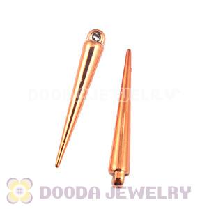 Cheap 34mm Rose Gold Basketball Wives Earring Spike Beads Wholesale 
