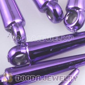 Cheap 22mm Purple Basketball Wives Earring Spike Beads Wholesale 