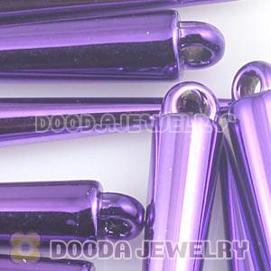 Cheap 52mm Purple Basketball Wives Earring Spike Beads Wholesale 