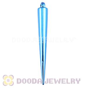 Cheap 52mm Blue Basketball Wives Earring Spike Beads Wholesale 