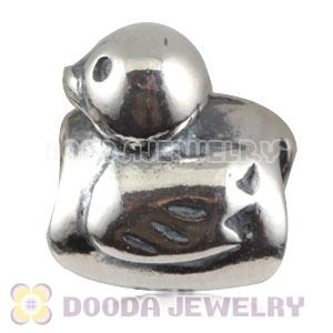 925 Sterling Silver European Duck Charms Beads Wholesale