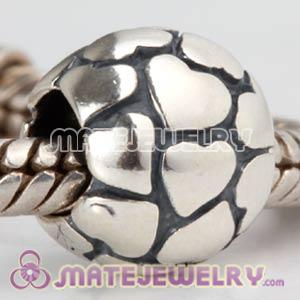 Antique Sterling Silver European Lotsa Love Charms Beads Wholesale