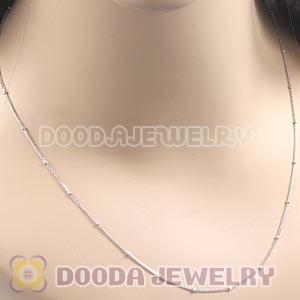 46cm 925 Sterling Silver Necklaces Chain Wholesale 