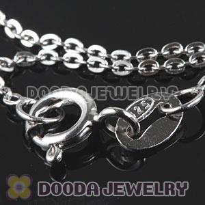 46cm 925 Sterling Silver Necklaces Chain Wholesale 