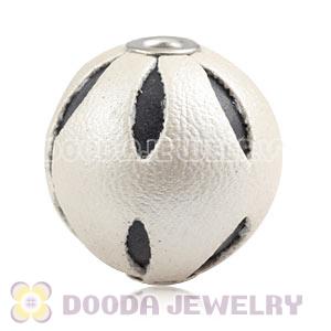 18mm Basketball Wives Leather Beads For Earrings Wholesale 