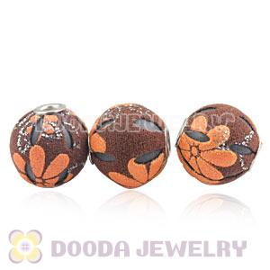 14mm Basketball Wives Leather Beads For Earrings Wholesale 