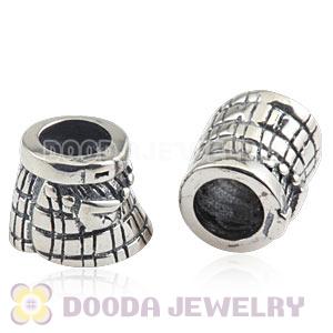 Antique 925 Sterling Silver European Scotland Skirt Charms Beads Wholesale