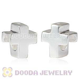 925 Sterling Silver European Holy Cross Charms Beads Wholesale