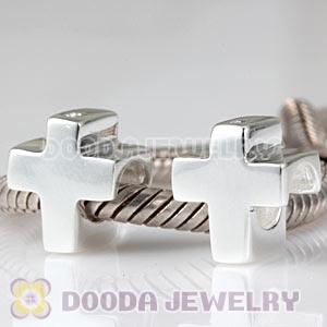 925 Sterling Silver European Holy Cross Charms Beads Wholesale