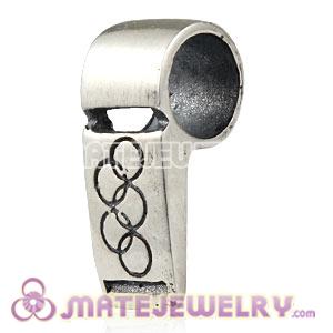 Sterling Silver Whistle Beads Suit London 2012 Olympics European Bracelet