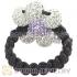 2012 Handmade Macrame Rings With Czech Crystal Wholesale