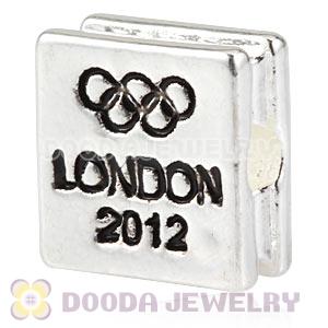 London 2012 Olympics Fencing Square Alloy Beads Wholesale