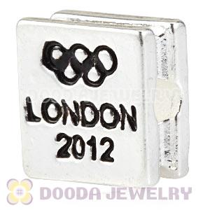 London 2012 Olympics Gymnastics Trampoline Alloy Square Beads Wholesale