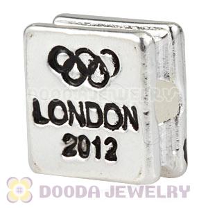 London 2012 Olympics Canoe Slalom Square Alloy Beads Wholesale