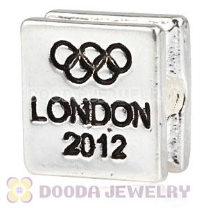 London 2012 Olympics Triathlon Square Alloy Beads Wholesale