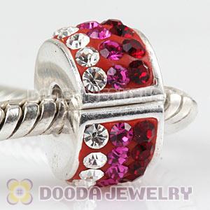  925 Sterling Silver Clip Charm Beads With Austrian Crystal Wholesale 