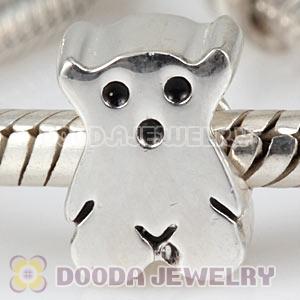 Sterling Silver European Bear Charm Bead Wholesale