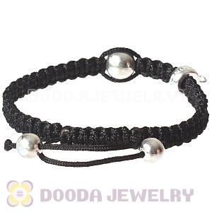 Fashion Sterling Silver Charms Macrame Bracelets Wholesale