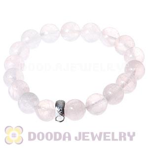 Pink Agate Sterling Silver Stackable Charms Bracelets Wholesale