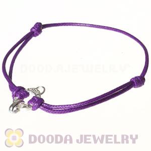 Fashion Purple Sterling Silver Tscharms Club Bracelets Wholesale