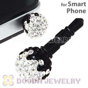 10mm Czech Crystal Ball Earphone Jack Plug For iPhone Wholesale 