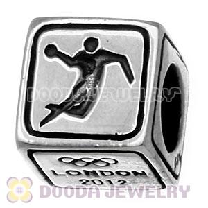European Handball Beads London 2012 Olympics Sterling Silver Charms