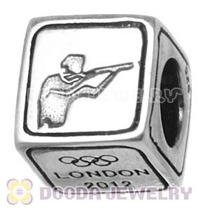 Sterling Silver European Shooting Beads London 2012 Olympics Charms