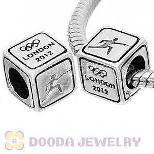 Sterling Silver European Fencing Beads London 2012 Olympics Charms