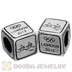 Sterling Silver European Rowing Beads London 2012 Olympics Charms