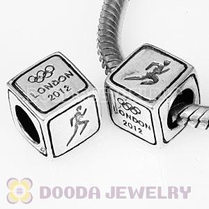European Athletics Beads London 2012 Olympics Sterling Silver Charms