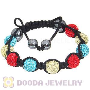 Wholesale On Sale Handmade Pave Crystal TresorBeads Bracelets