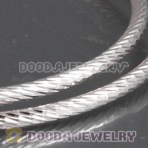 Dia 45mm Sterling Silver Hoop Earring European Beads Compatible